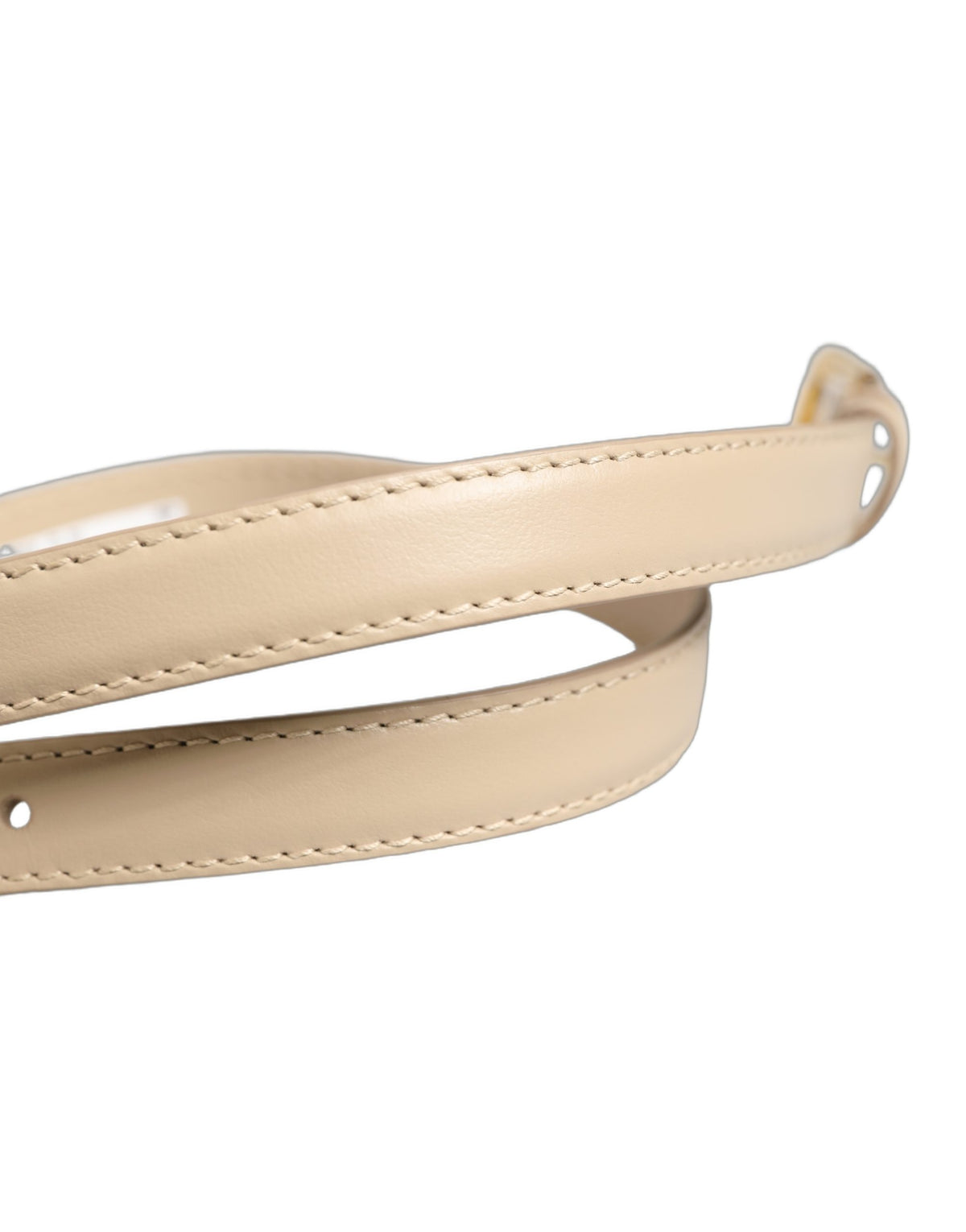 Dolce & Gabbana Beige Embossed Leather Bracelet - Timeless Luxury