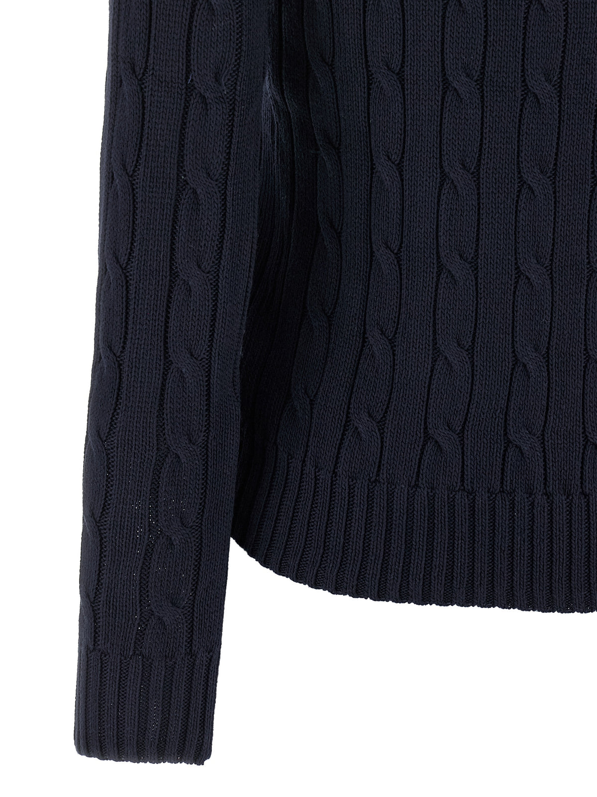 Polo Ralph Lauren Blue Cotton Cardigan - Timeless Luxury Elegance
