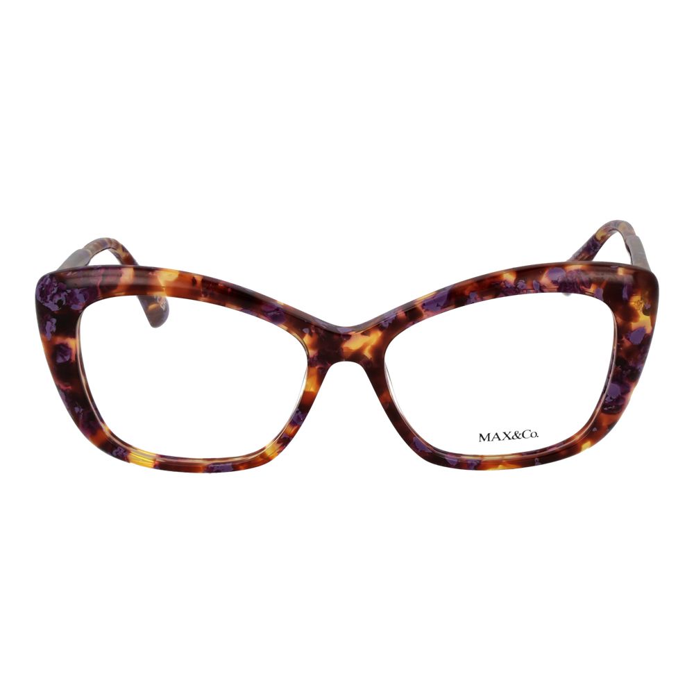 Discover the Max & Co Multicolor Acetate Glasses, where exquisite craftsmanship meets timeless elegance, elevating your style with every wear.