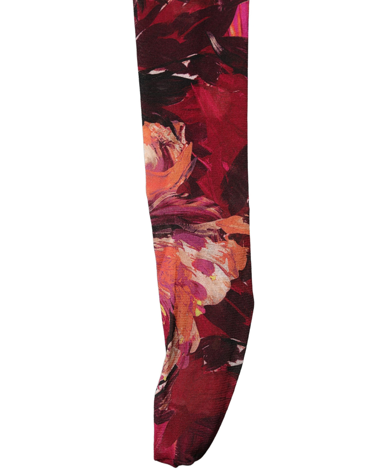 Dolce & Gabbana Multicolor Floral Tights - Exquisite Luxury Hosiery