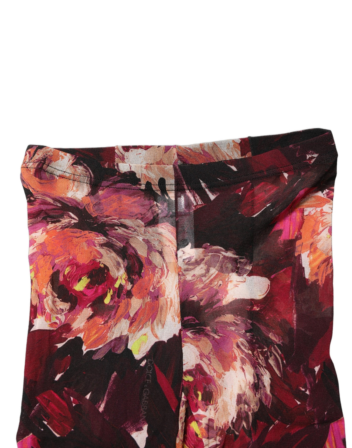 Dolce & Gabbana Multicolor Floral Tights - Exquisite Luxury Hosiery
