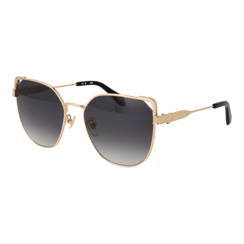 Just Cavalli Gold Metal Sunglasses - Exquisite Luxury Eyewear