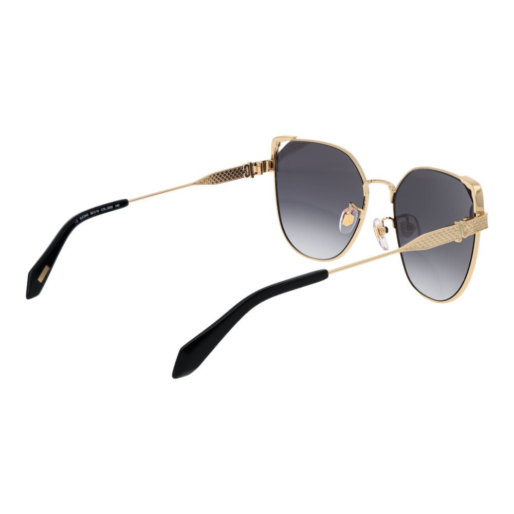 Just Cavalli Gold Metal Sunglasses - Exquisite Luxury Eyewear