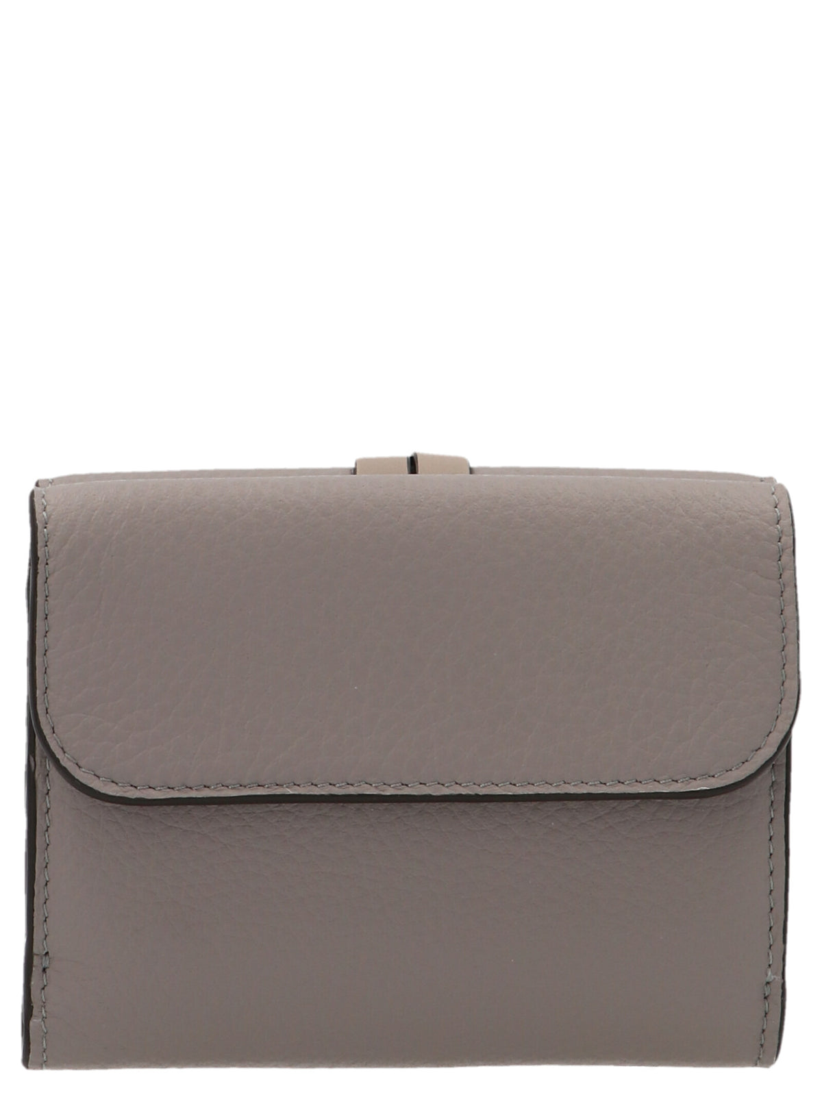 Chloé Gray Calfskin Cardholder - Timeless Elegance Redefined