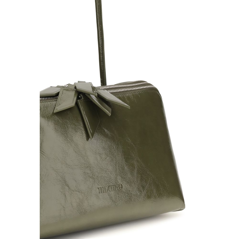 The Attico Bicolor Calf Leather Shoulder Bag - Exquisite Luxury