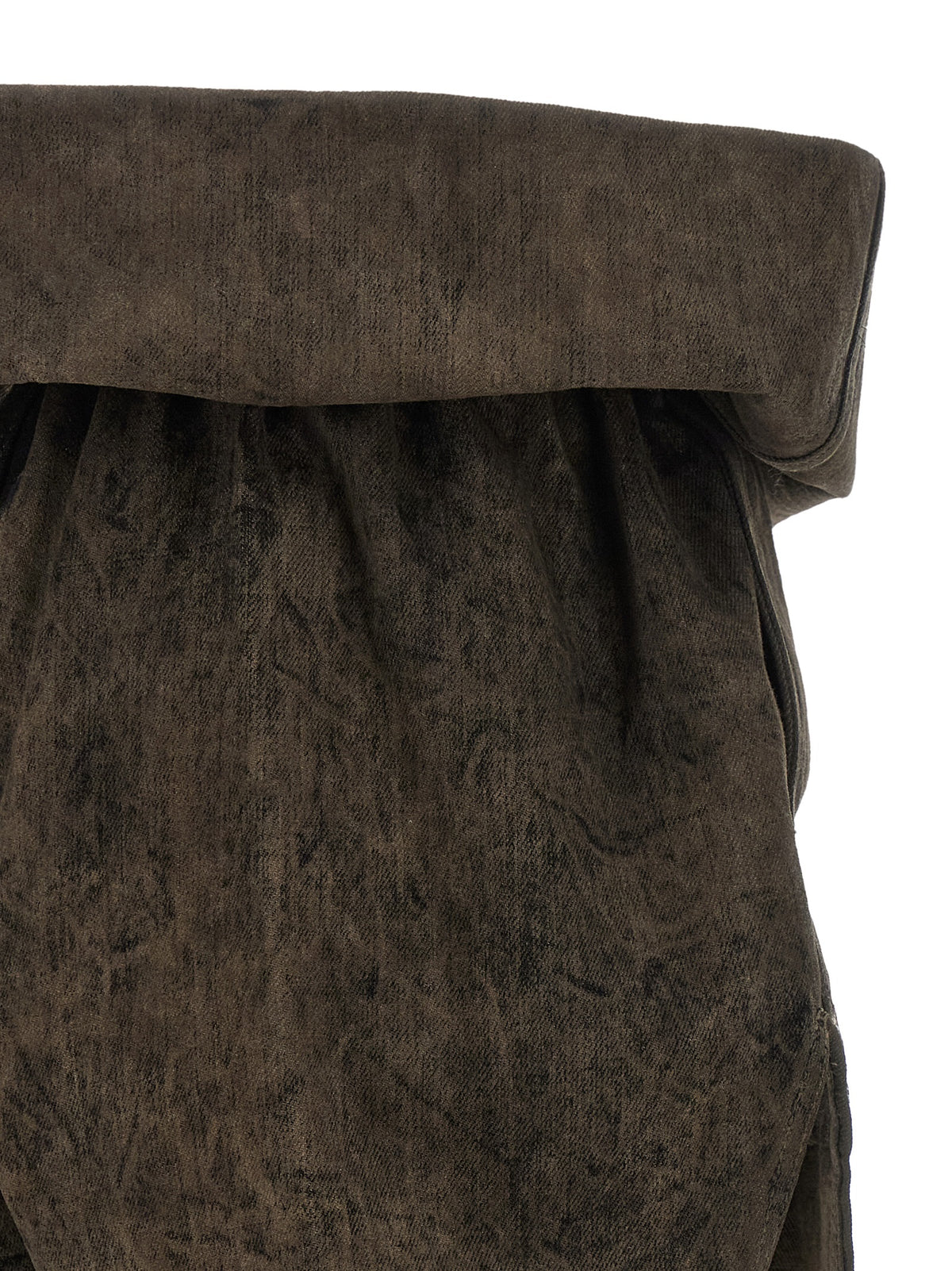 Rick Owens Gray Cotton Bermuda Shorts - Avant-Garde Luxury Fashion