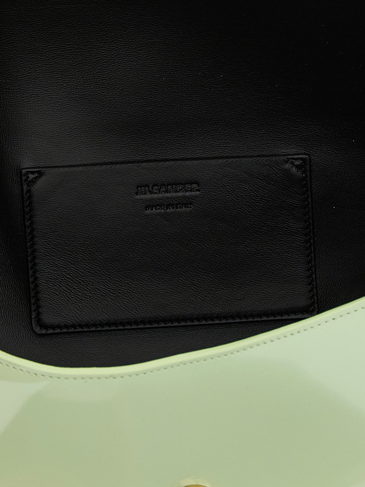 Jil Sander Bicolor Calfskin Shoulder Bag - Luxury Redefined