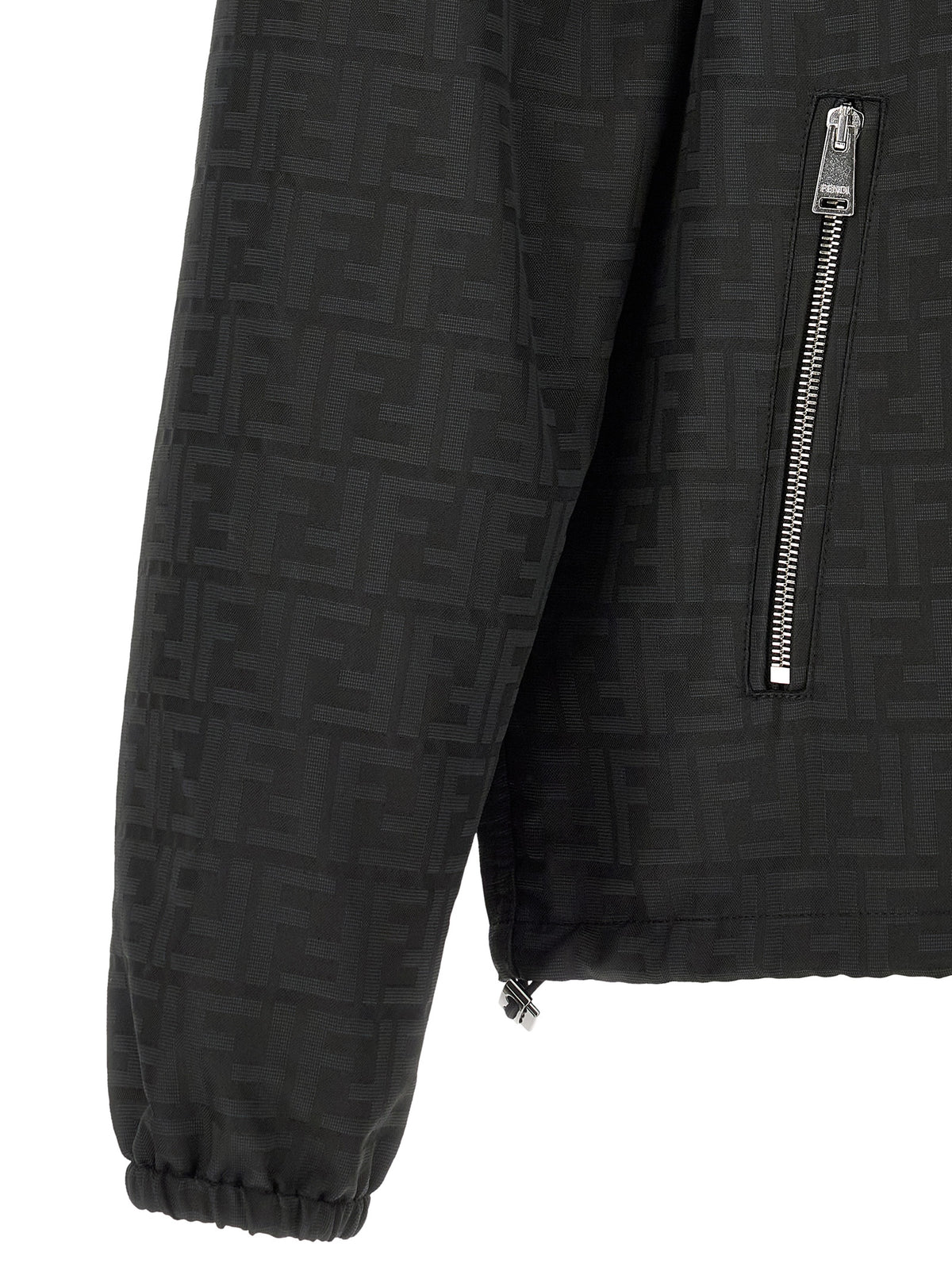 Fendi Black Shell Jacket - Elevate Your Urban Sophistication