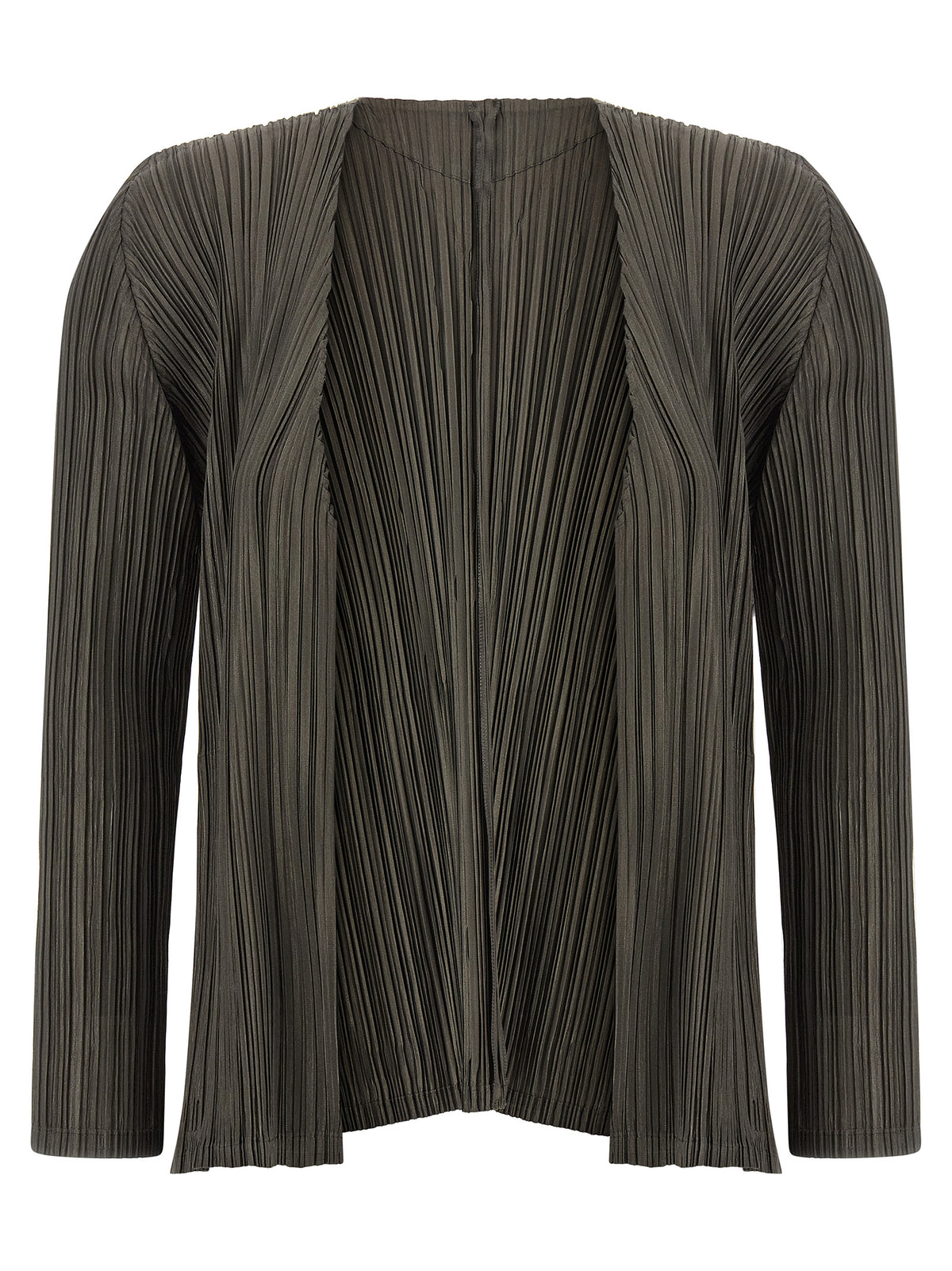 PLEATS PLEASE ISSEY MIYAKE Bicolor Cardigan - Timeless Luxury