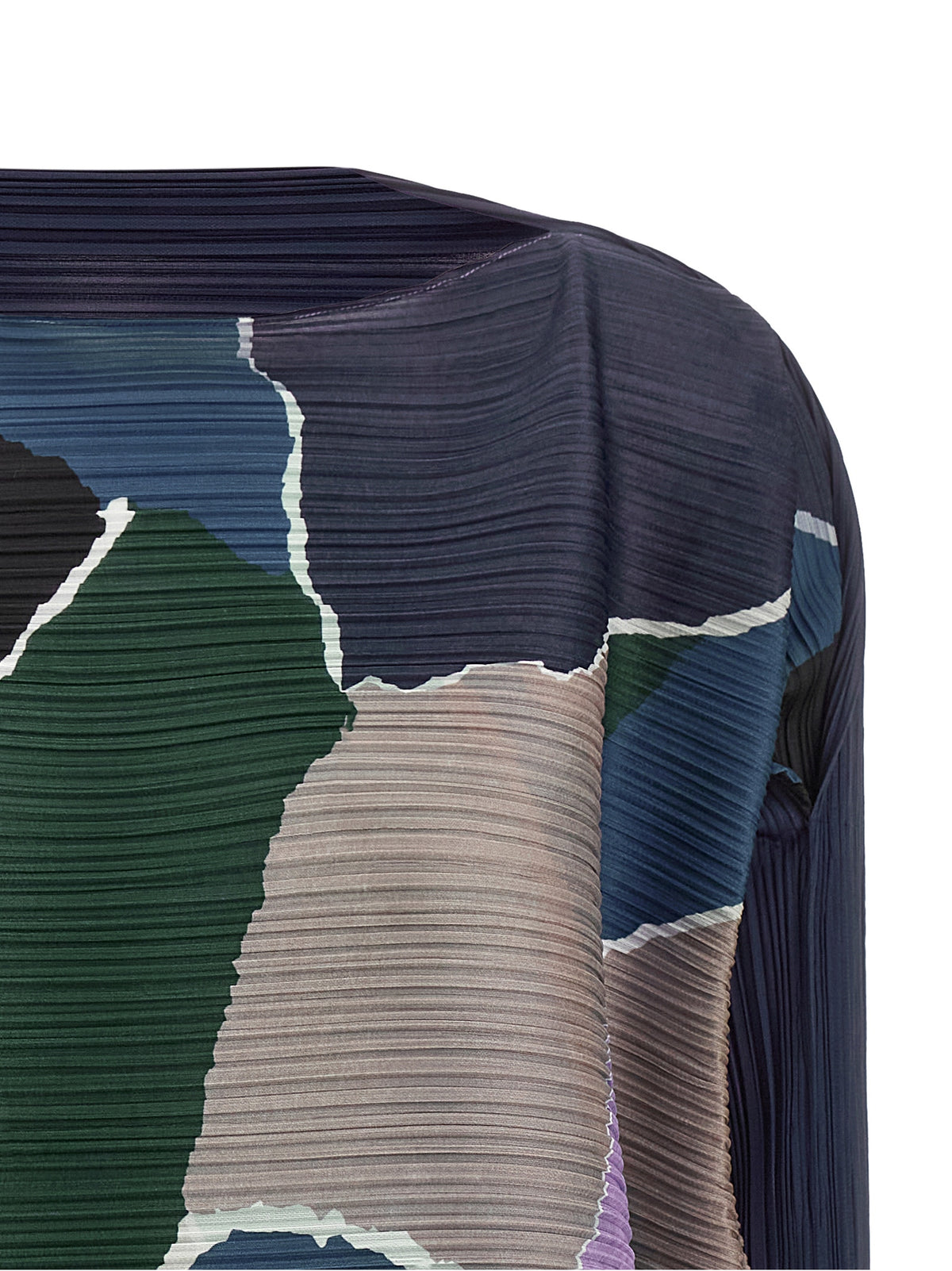Pleats Please Issey Miyake Multicolor Midi Dress - Timeless Luxury