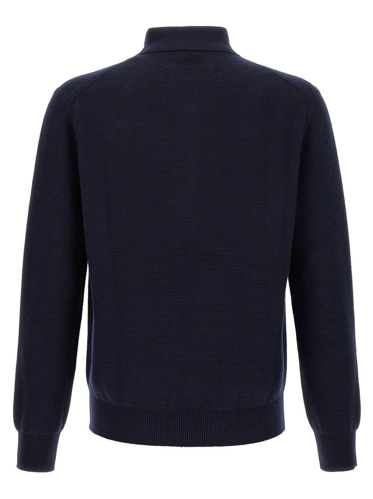 ZEGNA Blue Cashmere Polo Shirt - Elevate Your Luxury Wardrobe