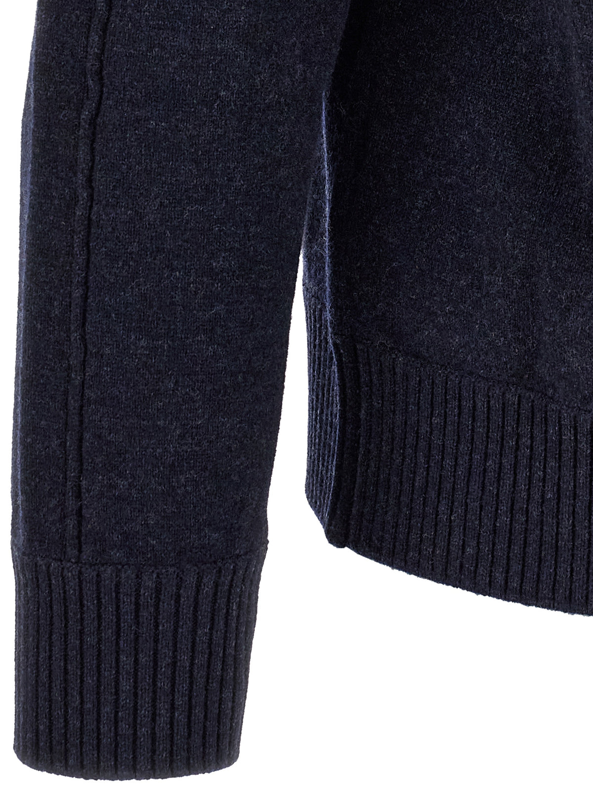 ZEGNA Blue Wool Polo Shirt - Timeless Luxury for Discerning Tastes
