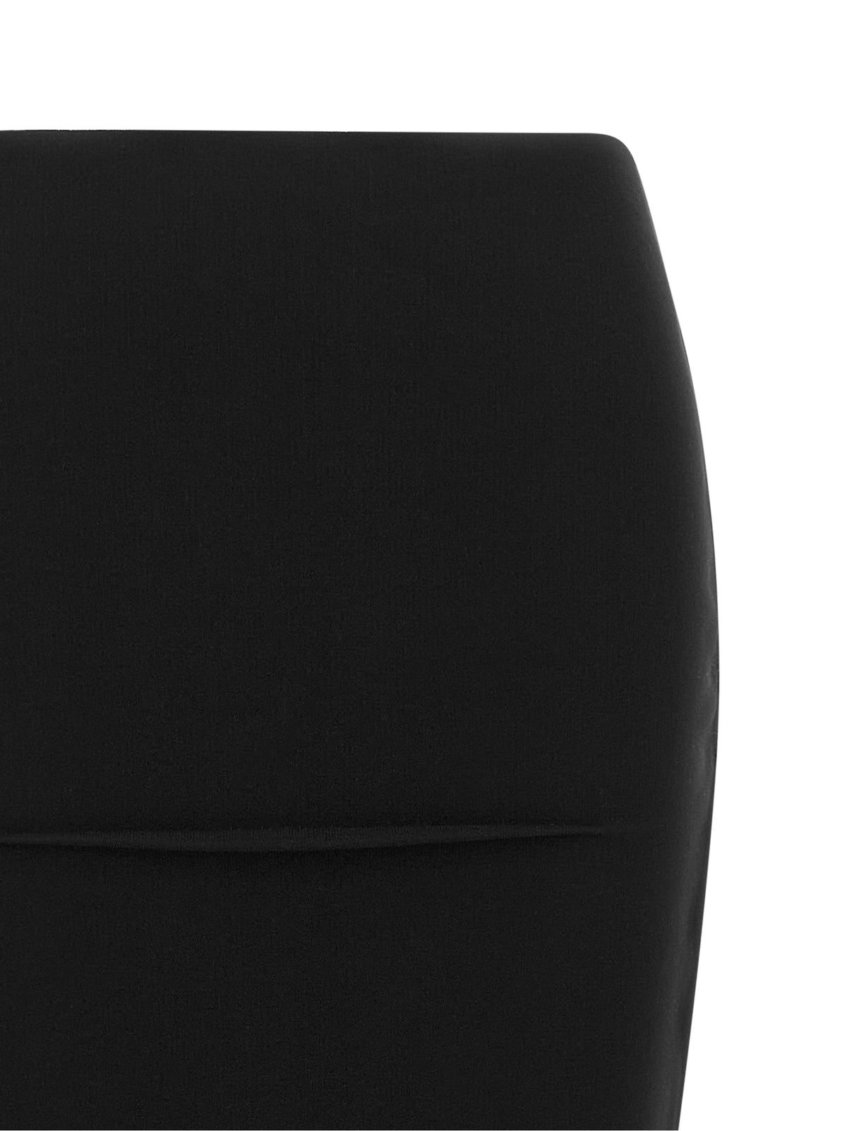 Rick Owens Black Viscose Mini Skirt - Elevate Your Elegance