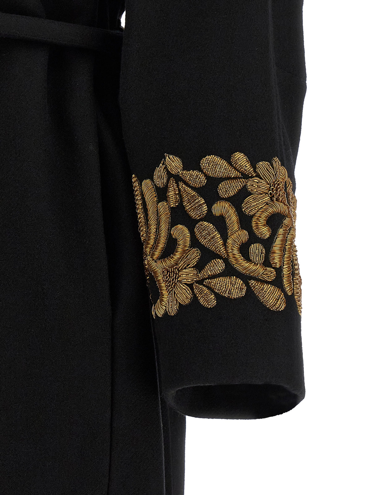 Dries Van Noten Black Wool Coat - Elevate Your Winter Elegance