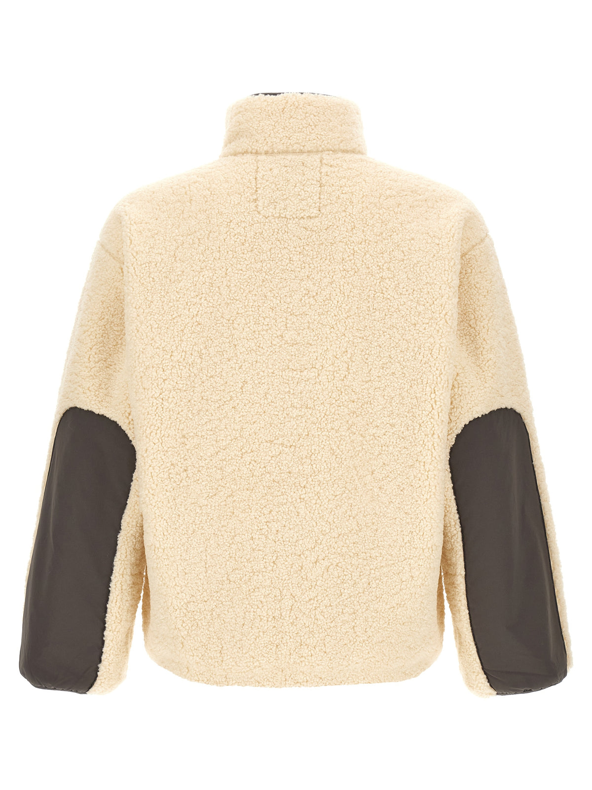 Maison Kitsuné Beige Full-Length Jacket - Elevate Your Style