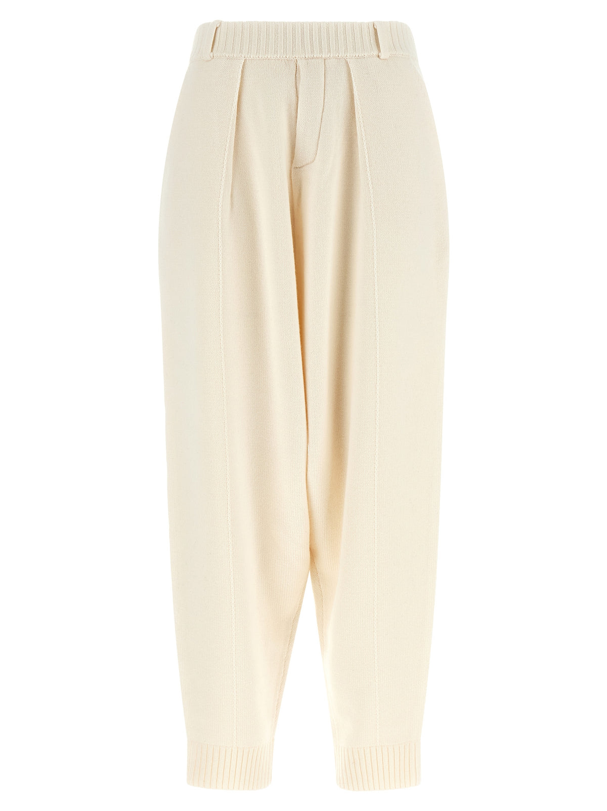 Coperni White Wool Casual Pants - Elevate Your Contemporary Wardrobe