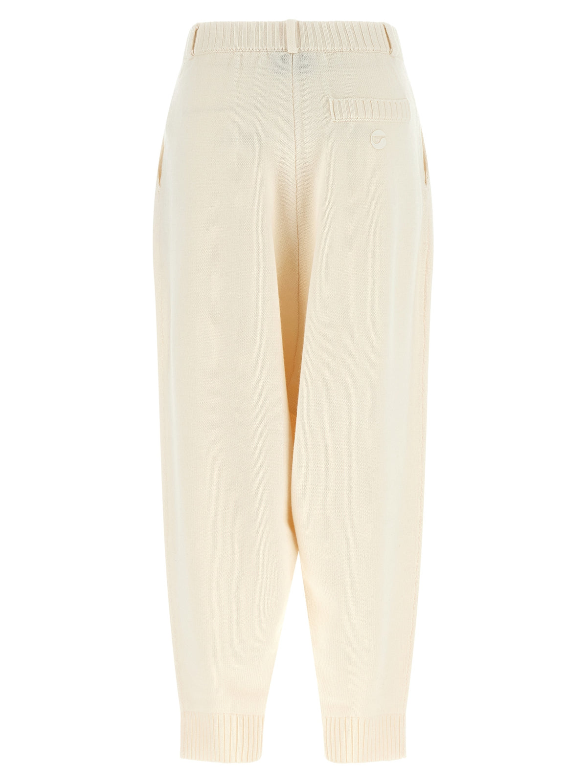 Coperni White Wool Casual Pants - Elevate Your Contemporary Wardrobe