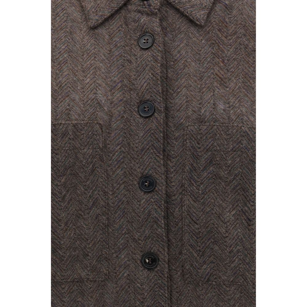 Missoni Cashmere Zig Zag Dress Shirt - Exquisite Luxury Fashion