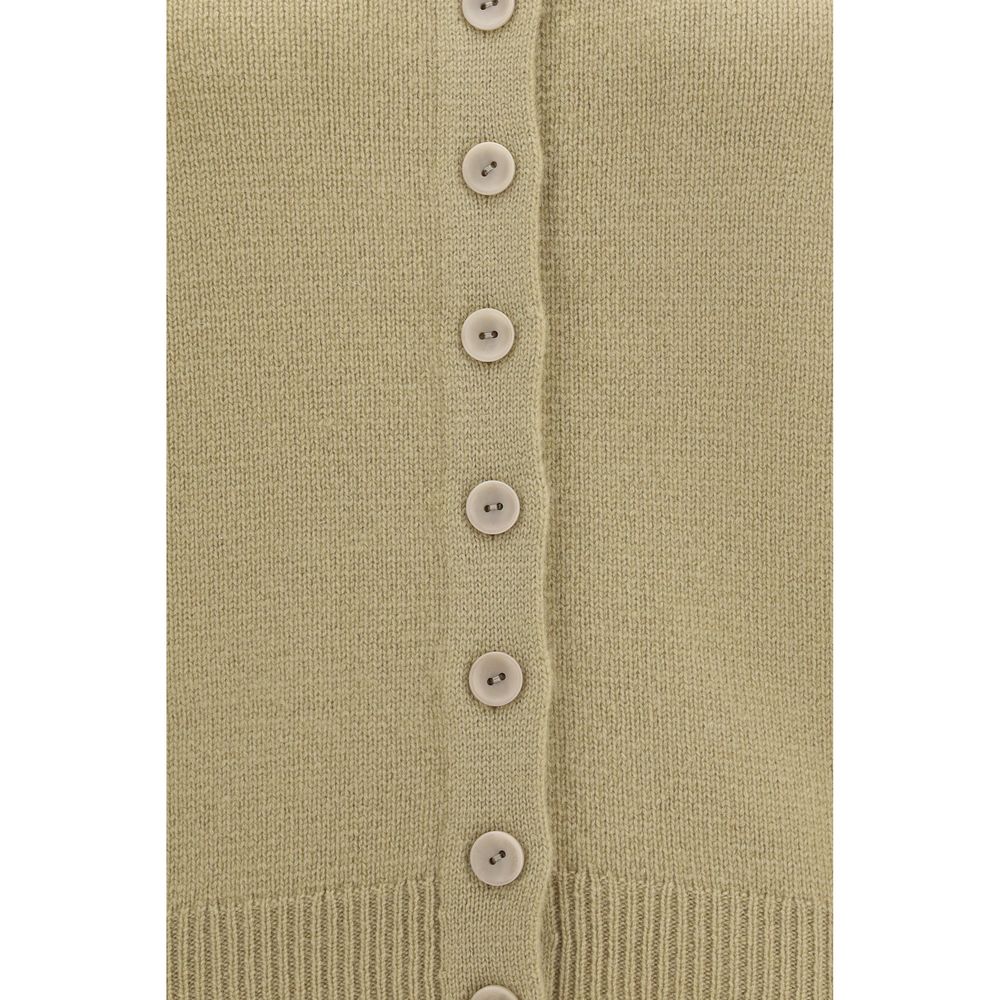 Lemaire Beige Cashmere Cardigan - Timeless Luxury for All