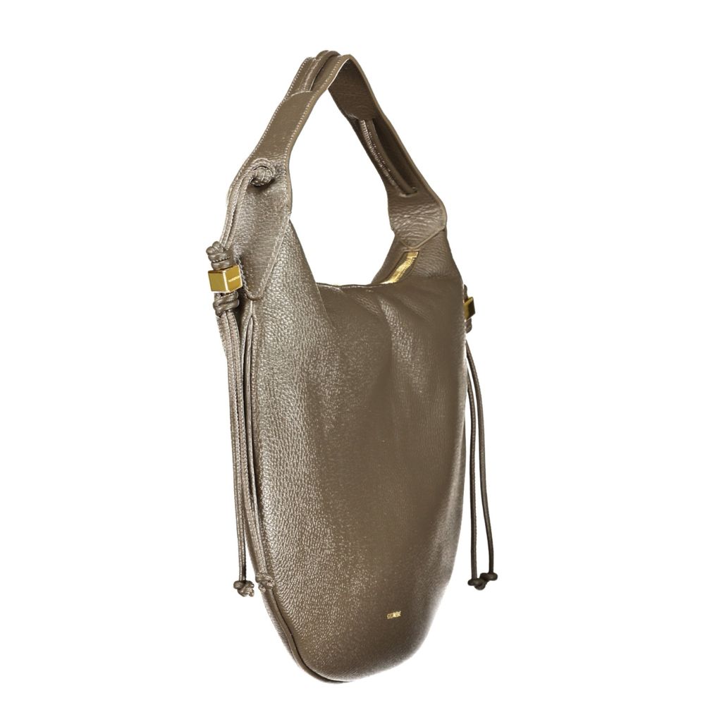 Indulge in the elegance of the Coccinelle Brown Leather Handbag, a testament to exquisite craftsmanship and timeless style, perfect for the discerning individual.