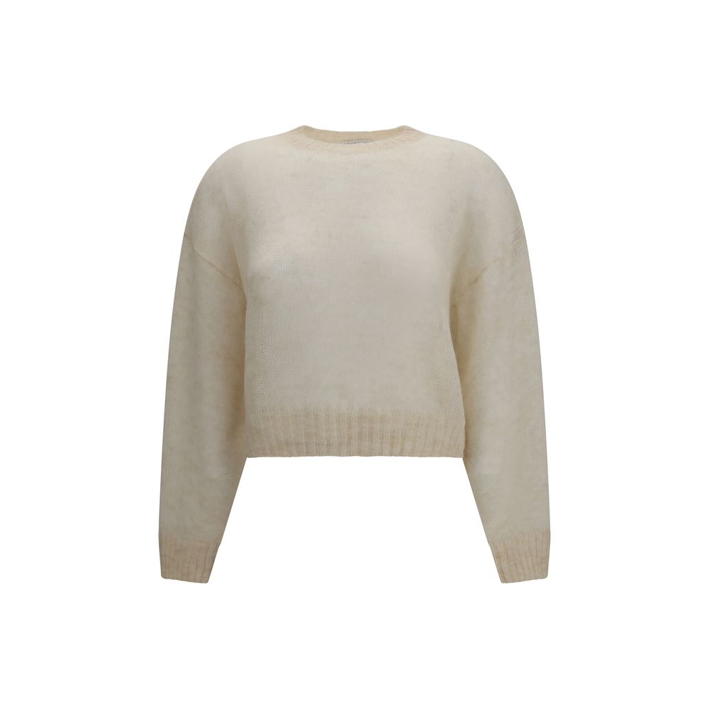Brunello Cucinelli Beige Cashmere Sweater – Timeless Luxury