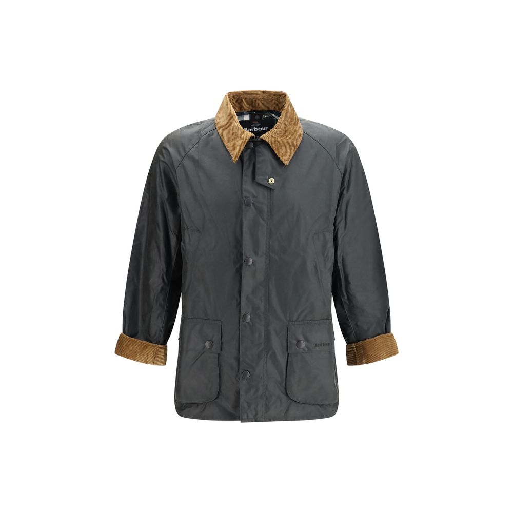 Barbour Bicolor Cotton Full-Length Jacket - Timeless Luxury Outerwear