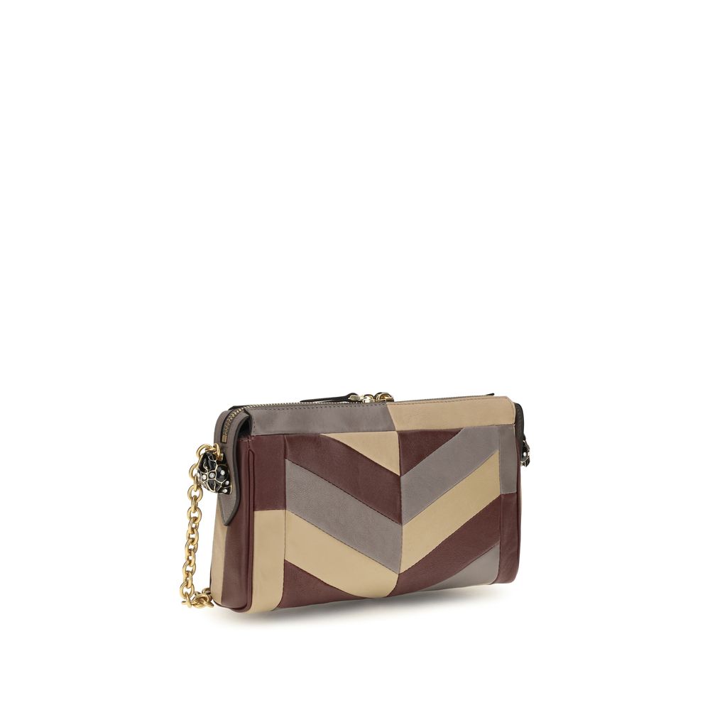 Valentino Garavani Multicolor Napa Leather Shoulder Bag