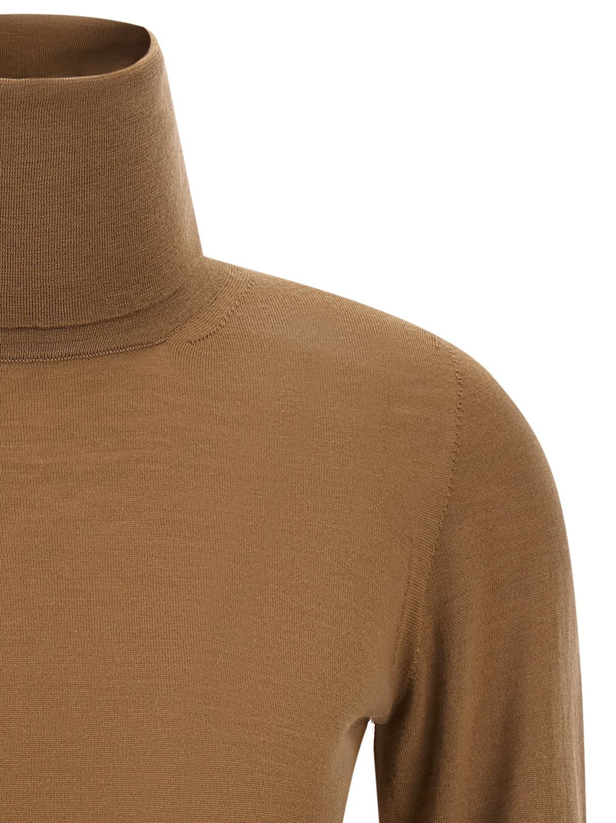 Max Mara Beige Virgin Wool Cardigan - Timeless Luxury Essentials