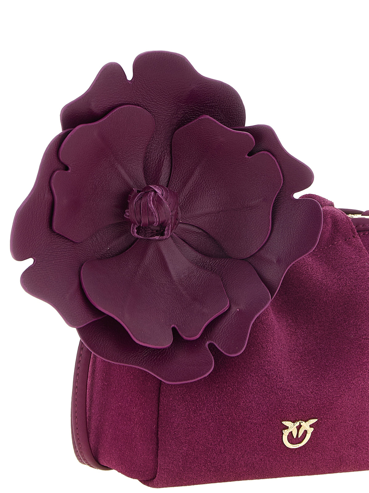 PINKO Purple Lambskin Clutch Bag - Exquisite Luxury Accessory