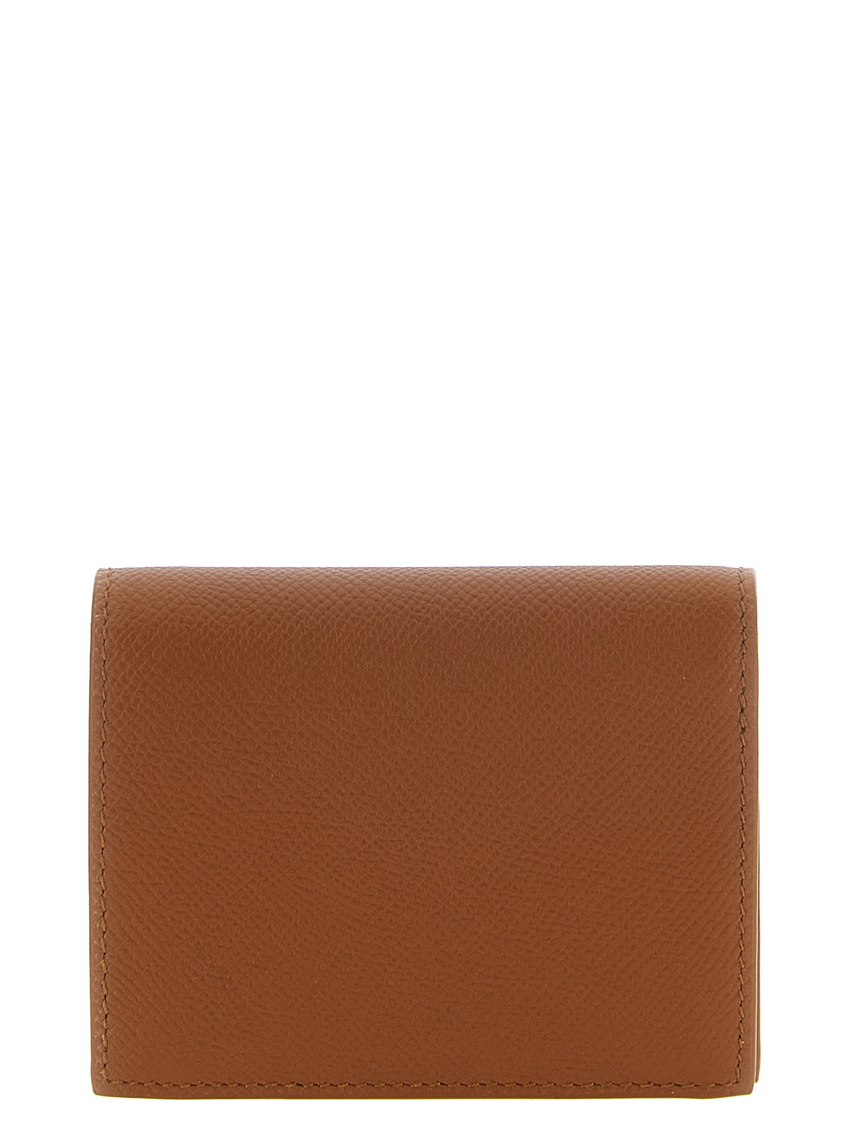 Ferragamo Brown Calfskin Cardholder - Timeless Luxury Accessory