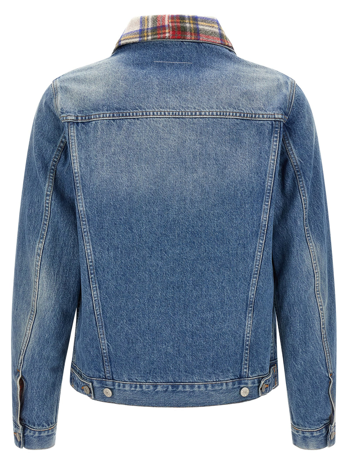 MM6 Maison Margiela Blue Denim Jacket - Timeless Luxury Redefined