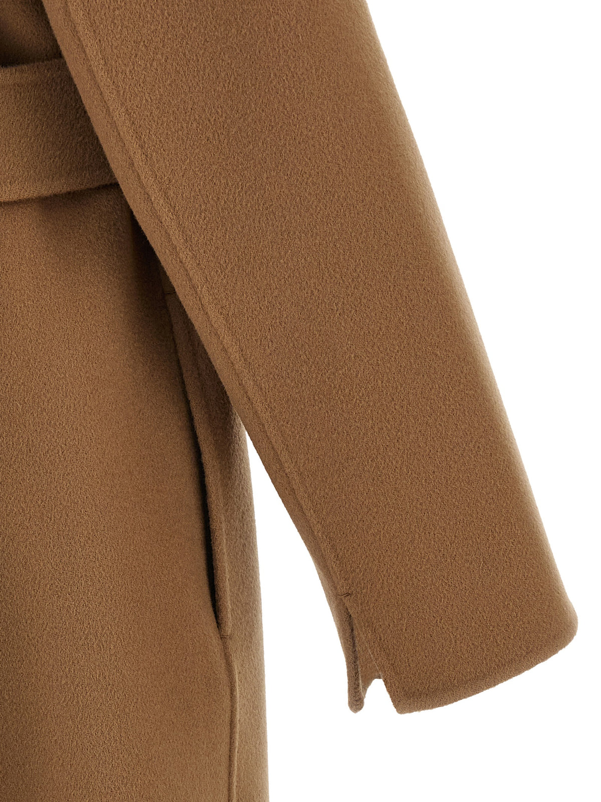 S Max Mara Poldo Beige Wool Coat - Timeless Luxury Outerwear