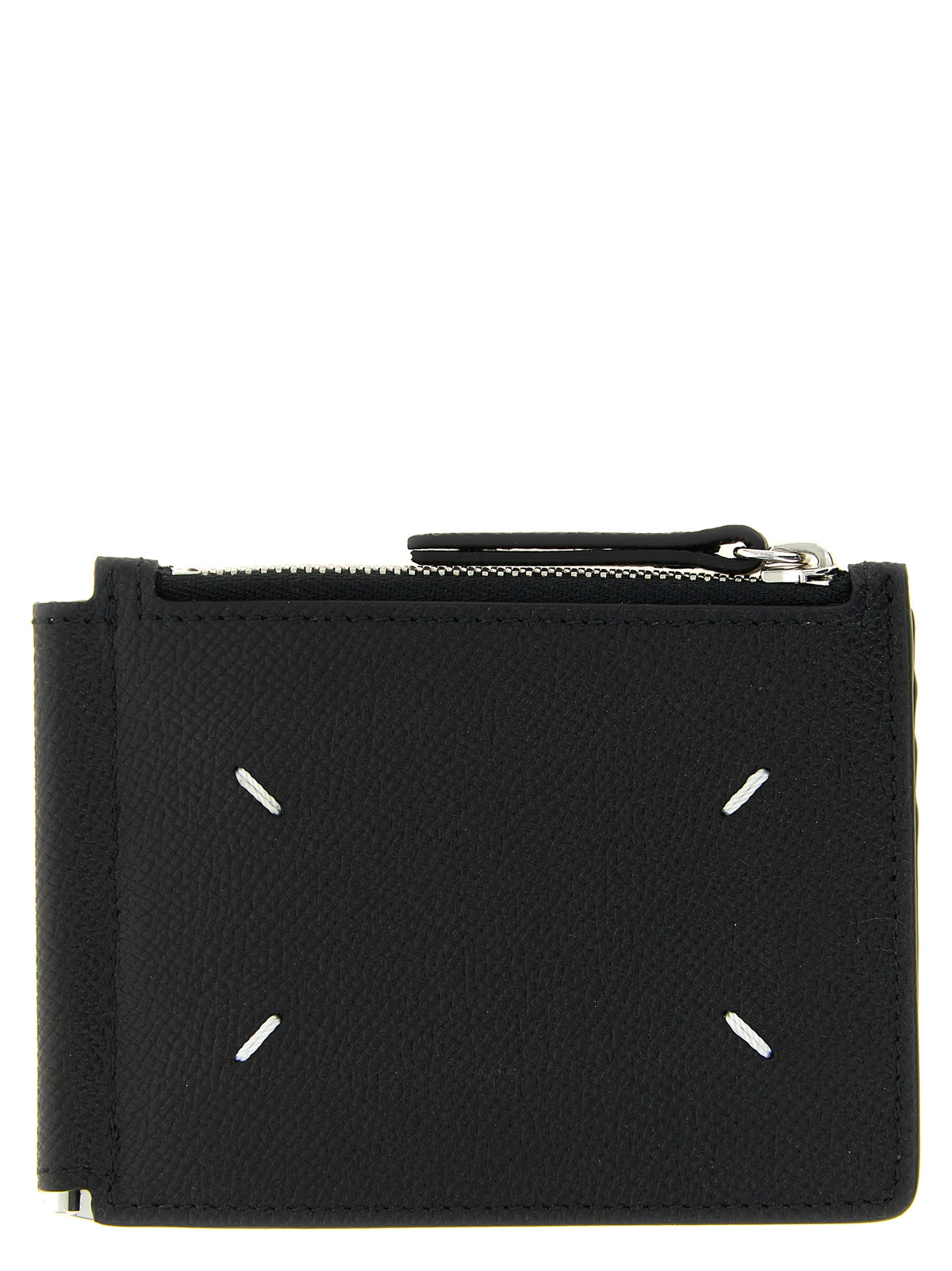 Maison Margiela Black Calfskin Cardholder – Timeless Luxury