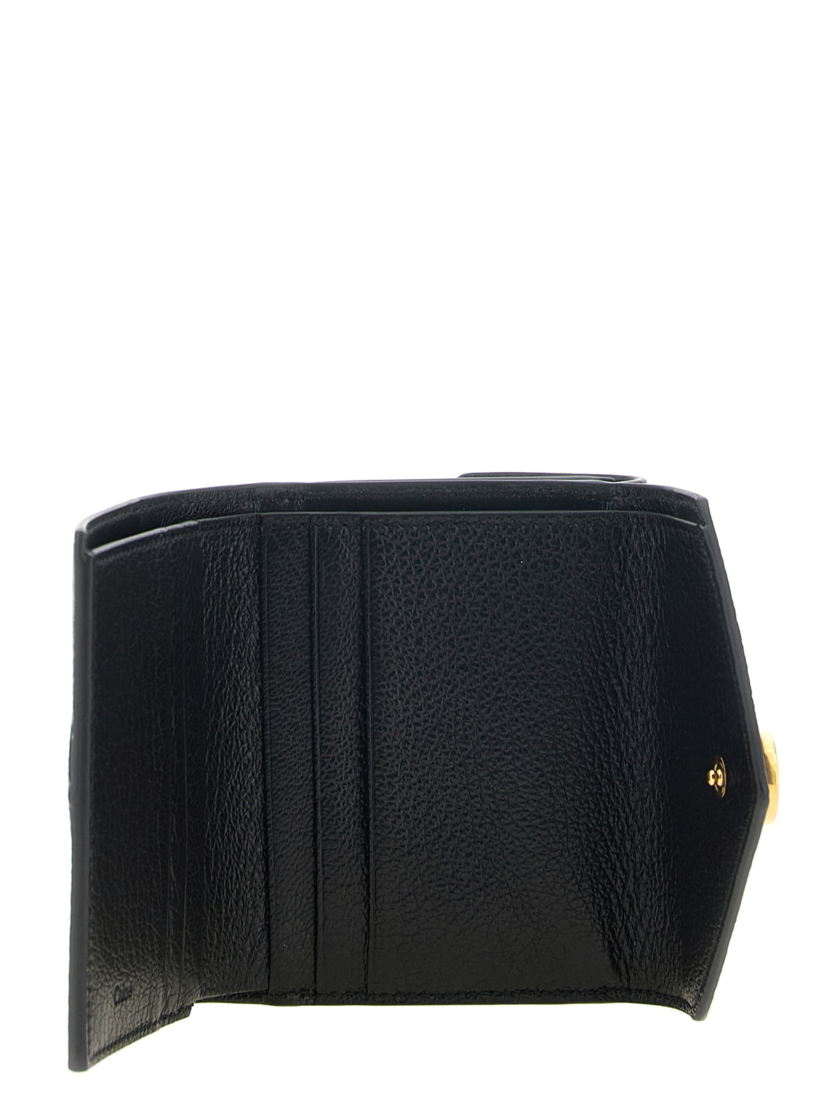 Chloé Black Goatskin Cardholder - Timeless Luxury Accessory