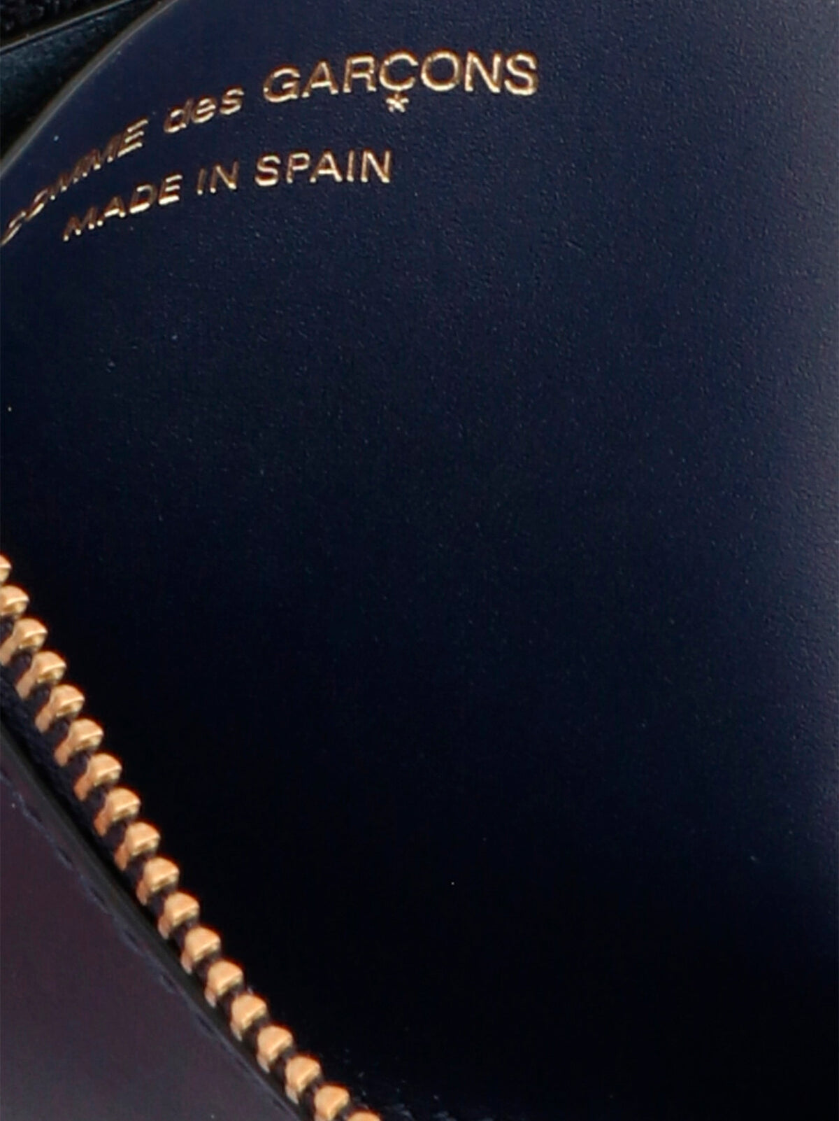 Comme Des Garçons Blue Calfskin Wallet - Luxurious Accessory