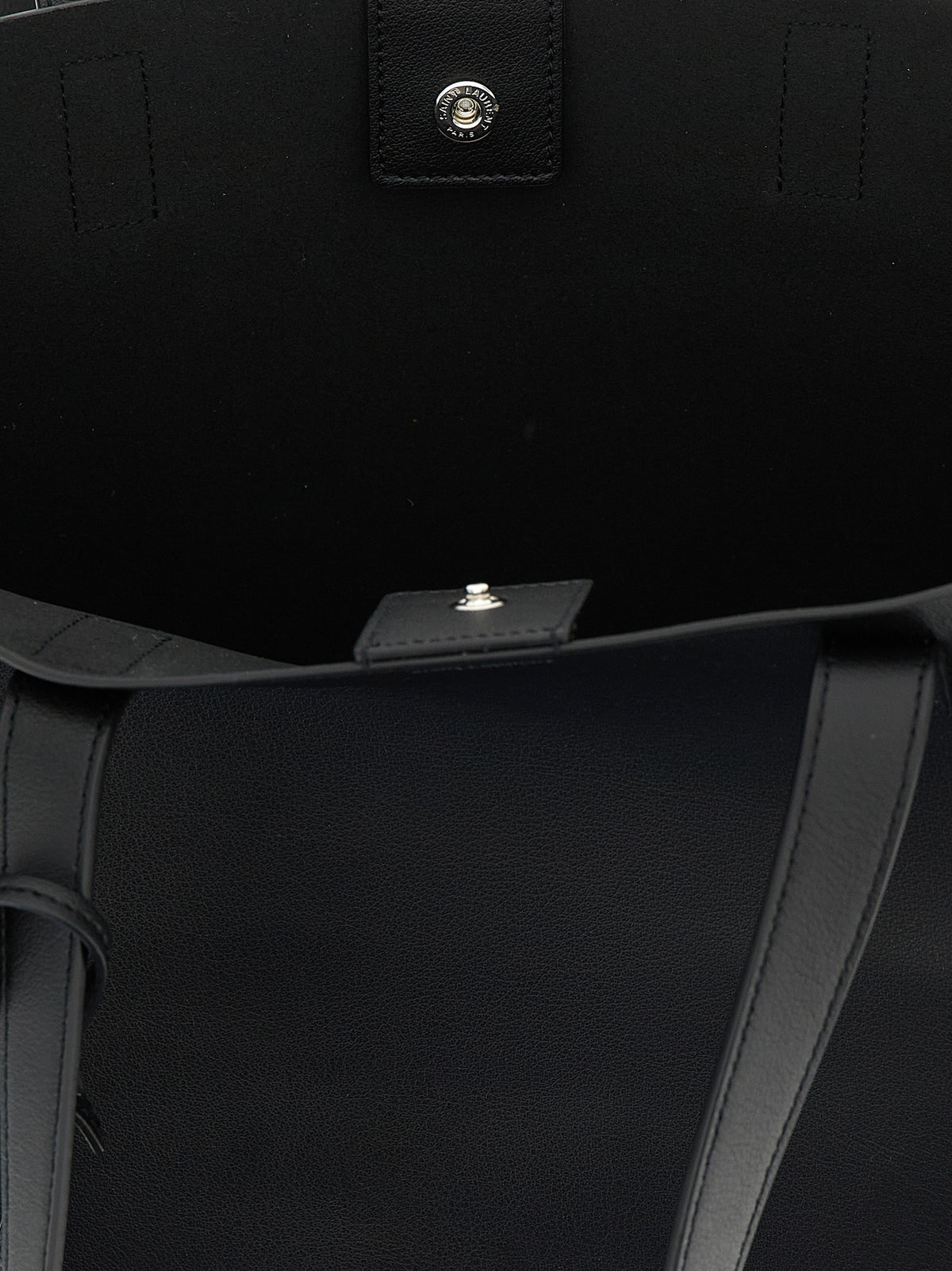 Saint Laurent Black Calfskin Tote Bag - Timeless Luxury Redefined