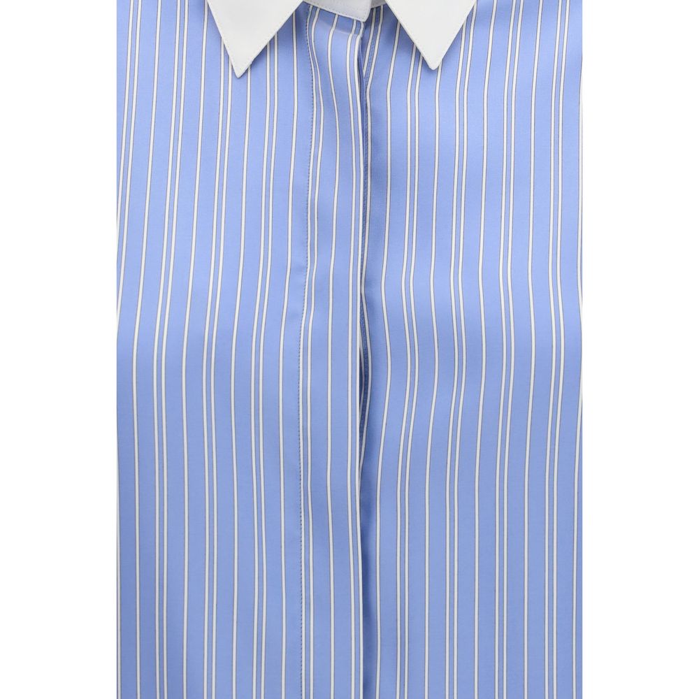 Tom Ford Blue Silk Dress Shirt - Exquisite Luxury Elegance