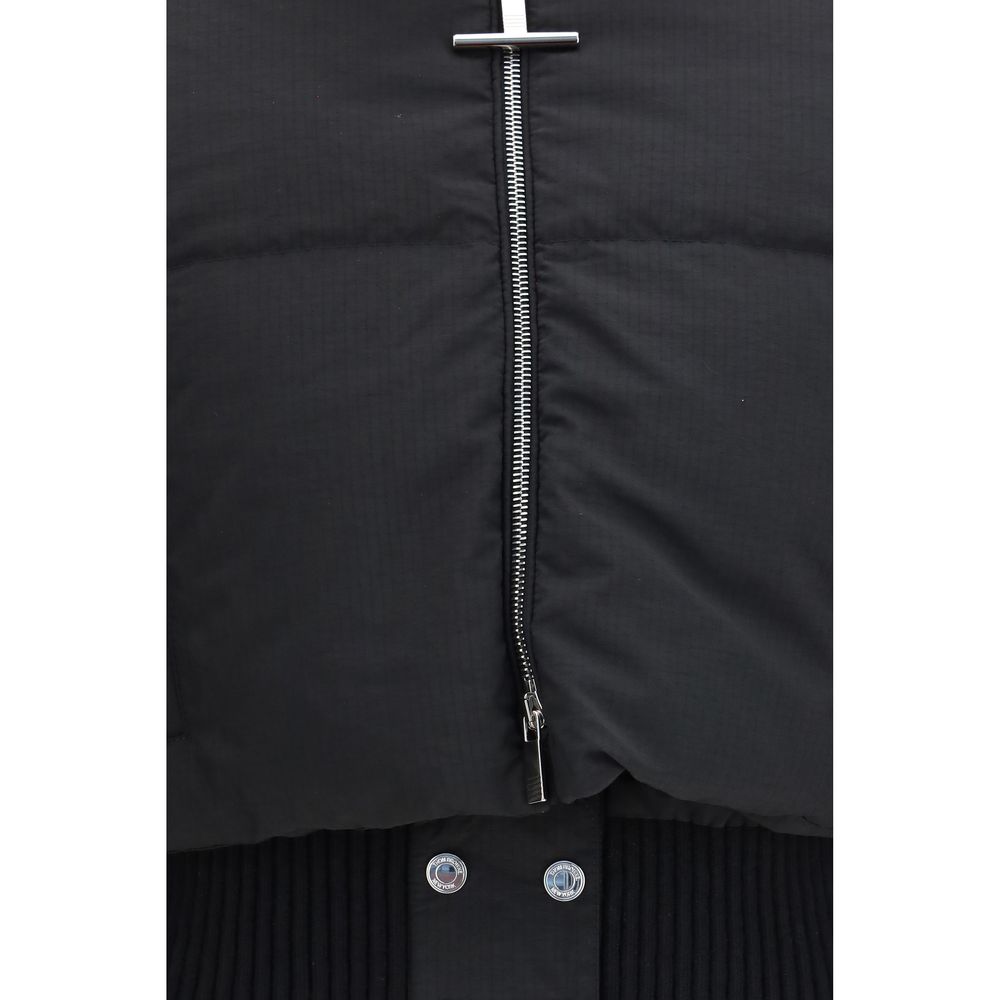 Thom Browne Black Full-Length Jacket - Elevate Your Luxury Wardrobe