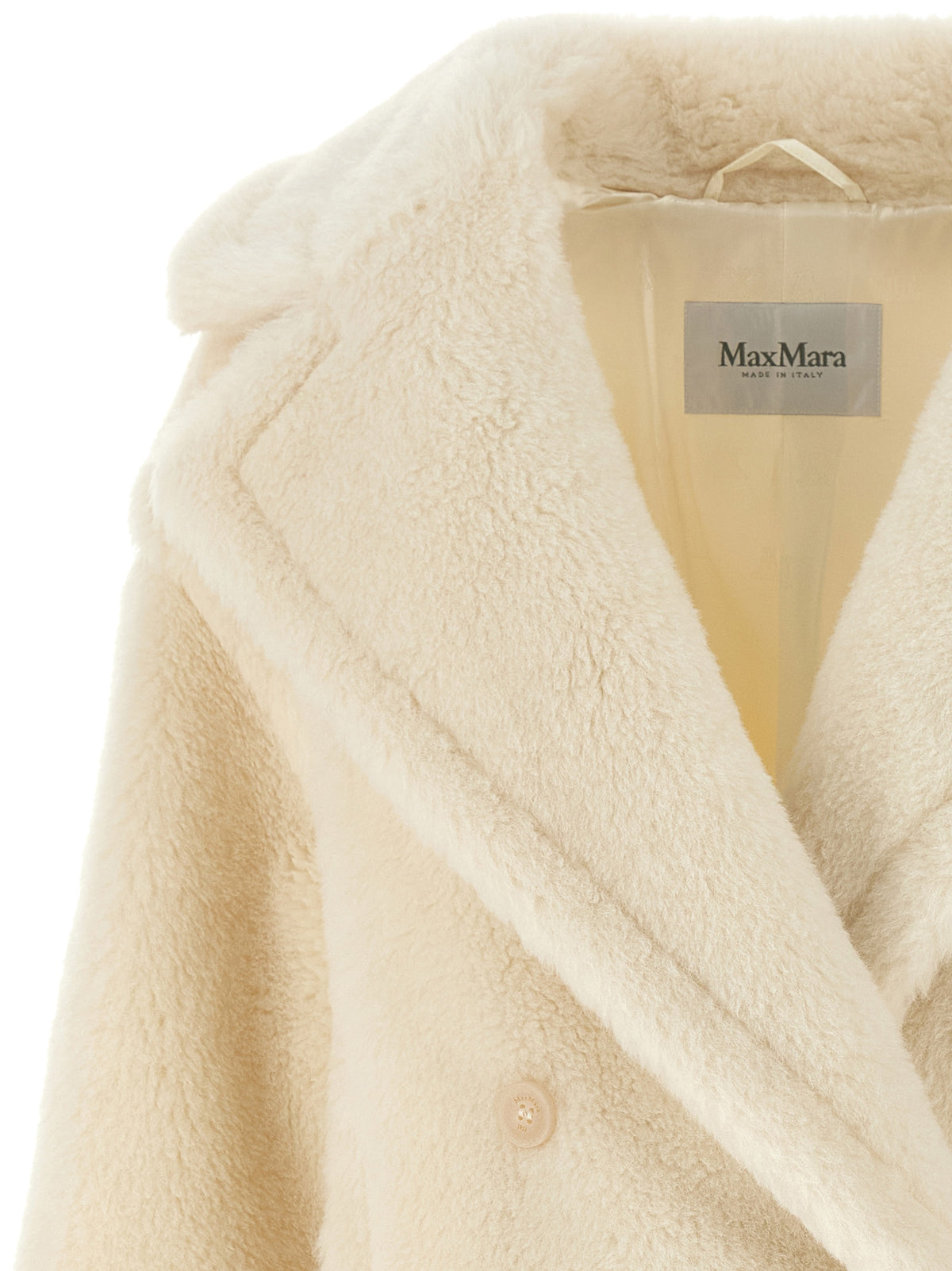 Max Mara Alcuno Coat - Luxurious Alpaca & Silk Biker Elegance