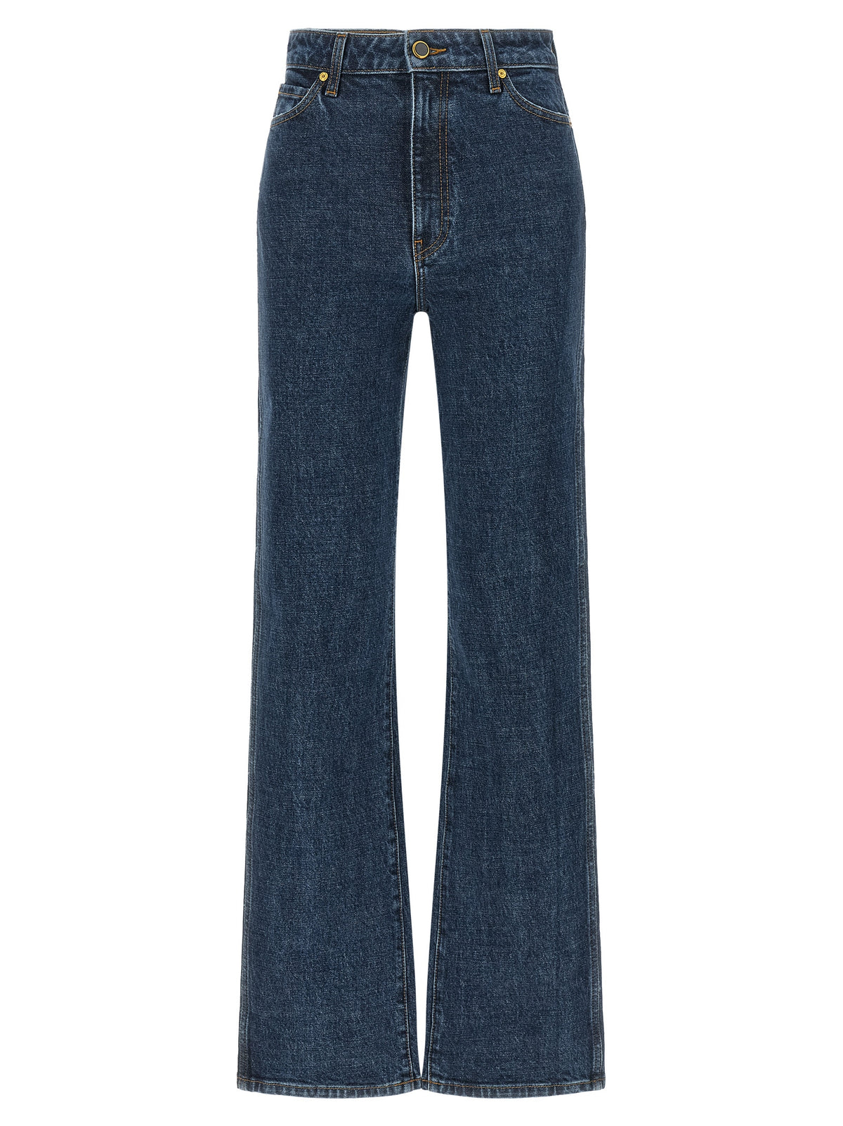 Khaite Danielli Jeans - Timeless Elegance in Dark Denim