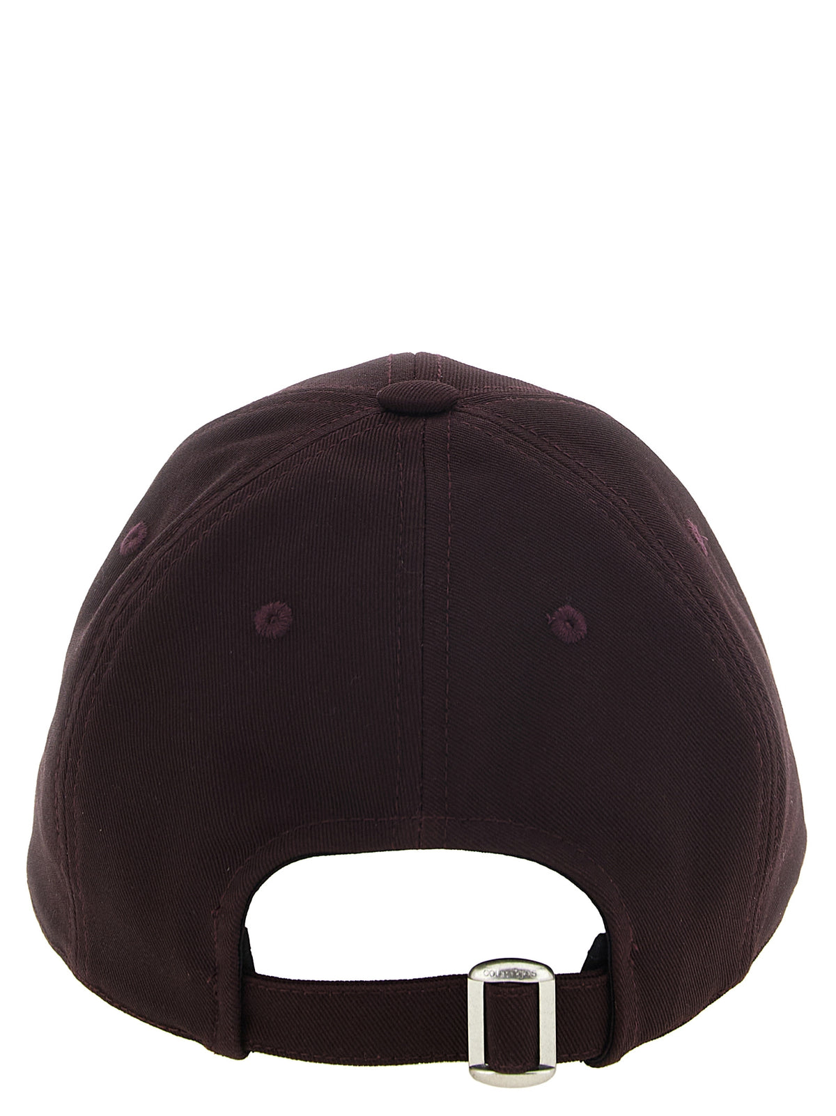 Courrèges Bordeaux Cotton Cap - Elevate Your Style with Luxury