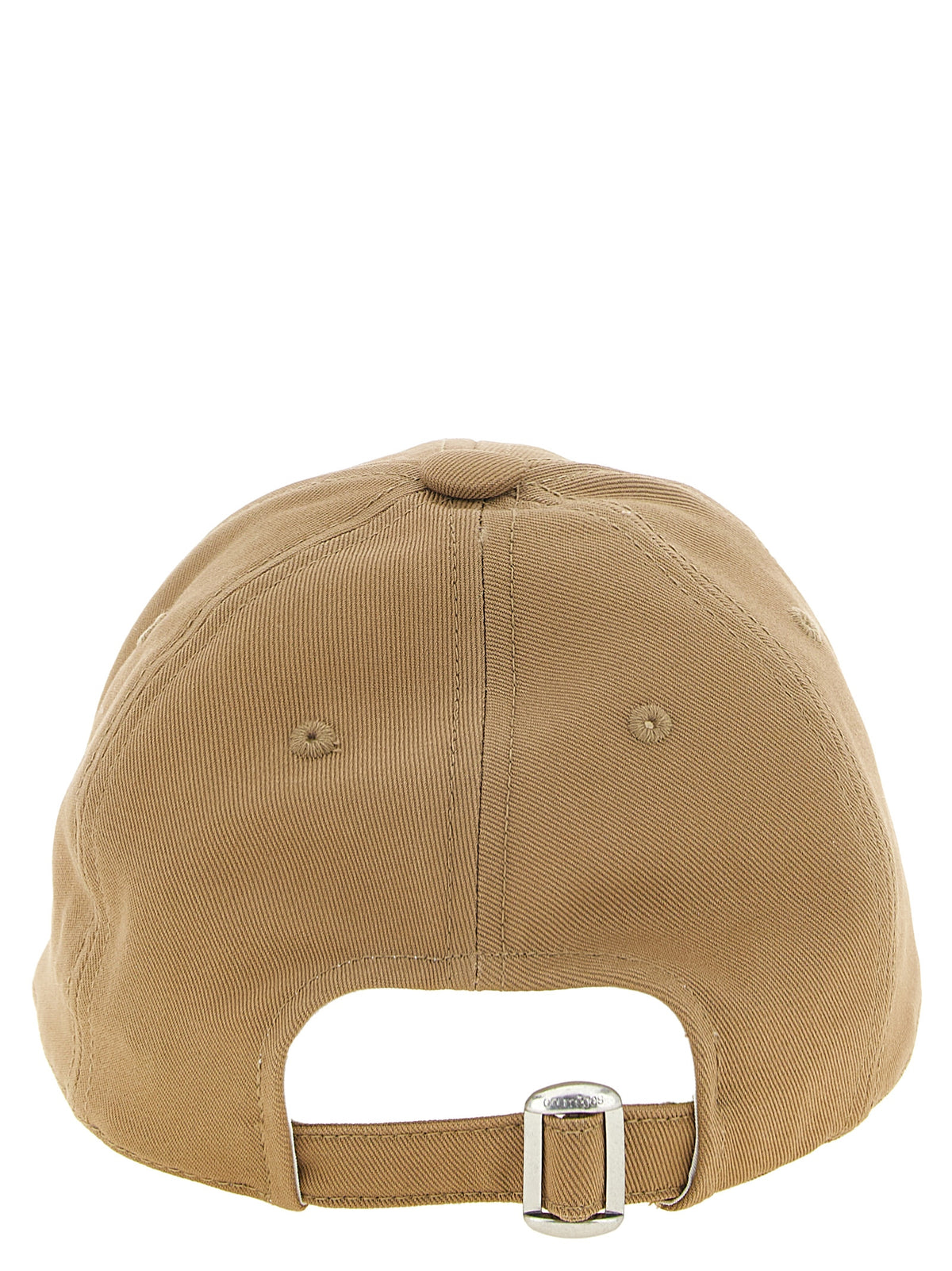 Courrèges Beige Cotton Cap - Elevate Your Timeless Style