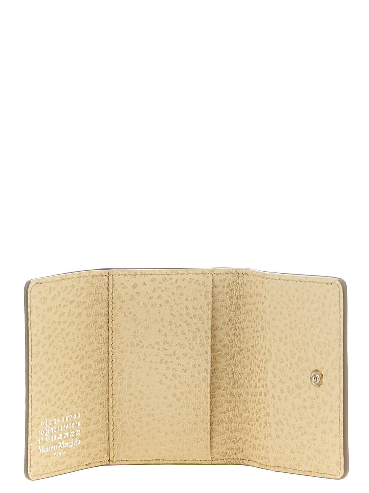 Maison Margiela Gray Calfskin Wallet - Timeless Luxury Accessory