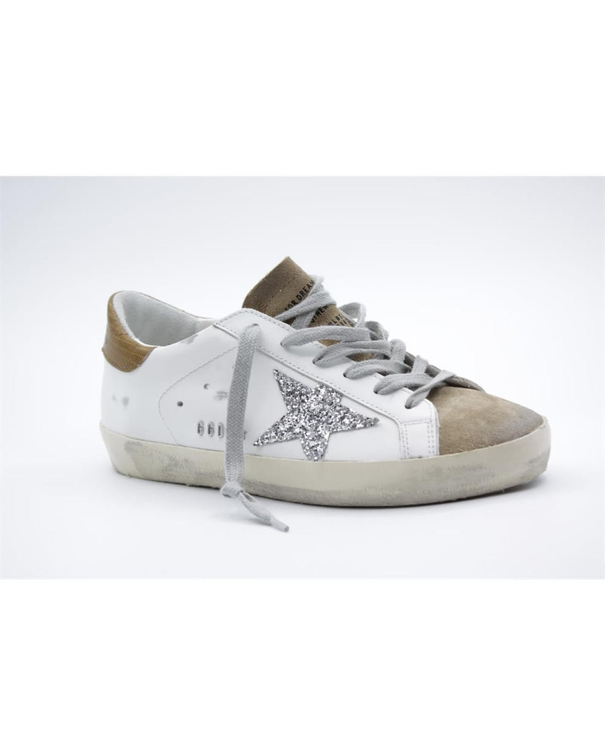 Golden Goose Low Top Sneakers in Exquisite Brown Leather