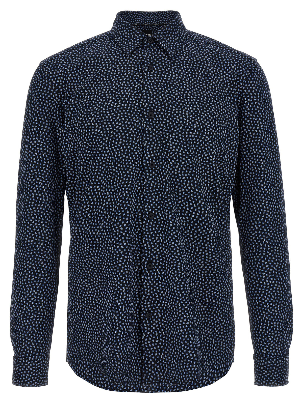 Hugo Boss Roan Blue Floral Blouse - Timeless Elegance Redefined