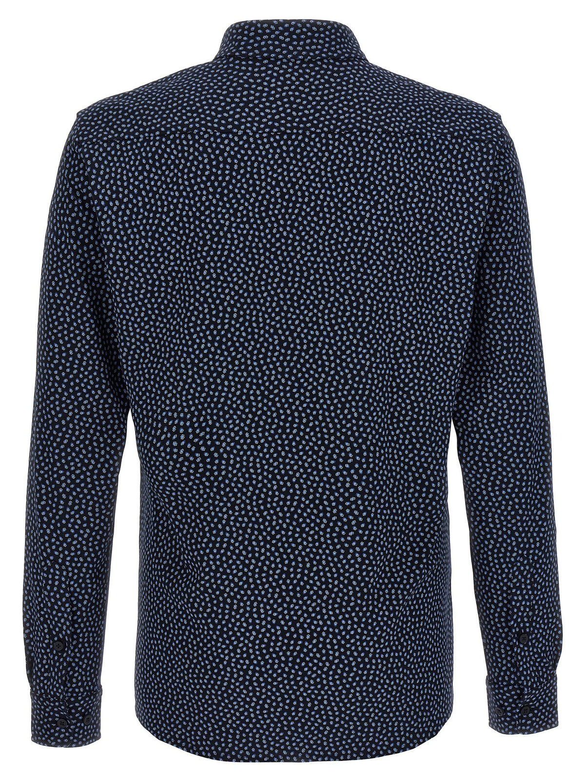 Hugo Boss Blue Floral Blouse - Timeless Elegance Redefined