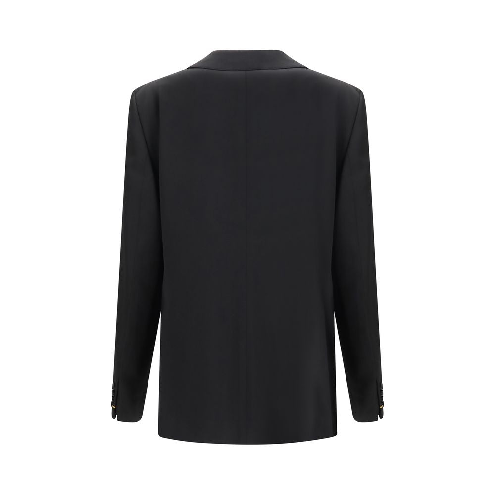 Fendi Black Wool Oves Aries Blazer - Timeless Luxury Tailoring