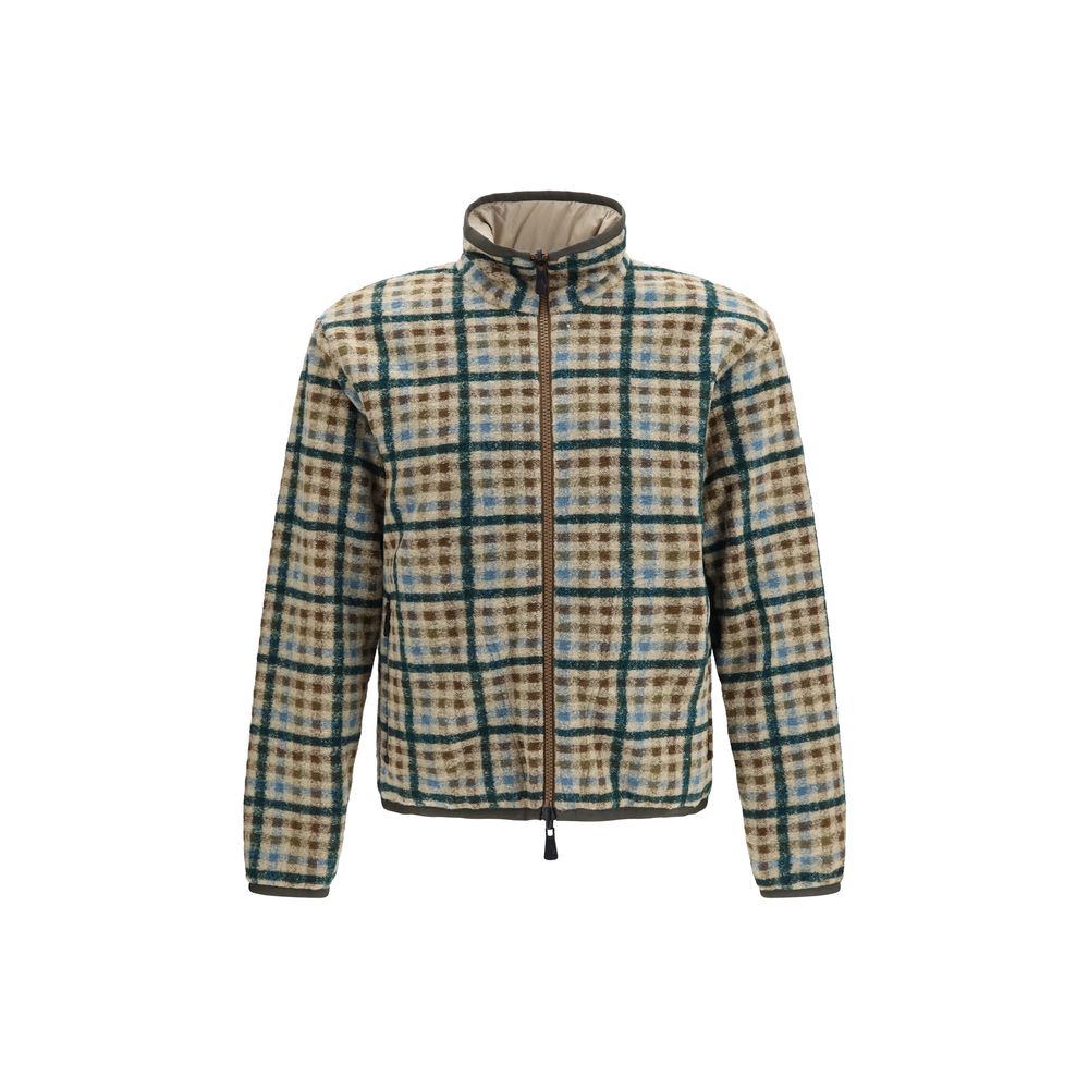 Moncler Grenoble Multicolor Marabou Sweatshirt - Luxe Reversible Fleece