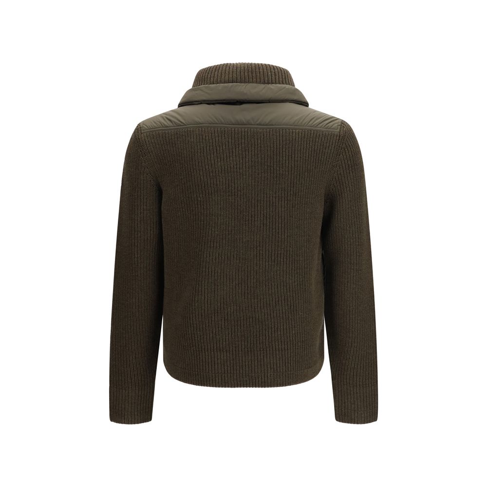 Moncler Grenoble Wool Sweatshirt - Luxe Padded Elegance