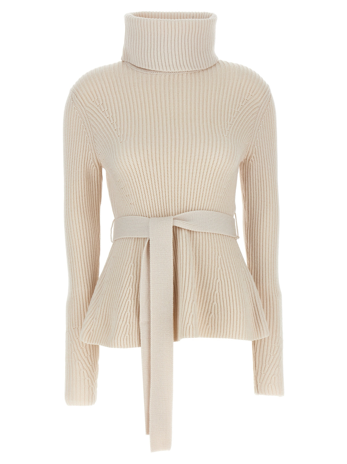 Indulge in the elegance of the Zimmermann Beige Merino Wool Cardigan, a luxurious blend of sophistication and warmth, perfect for the discerning wardrobe.